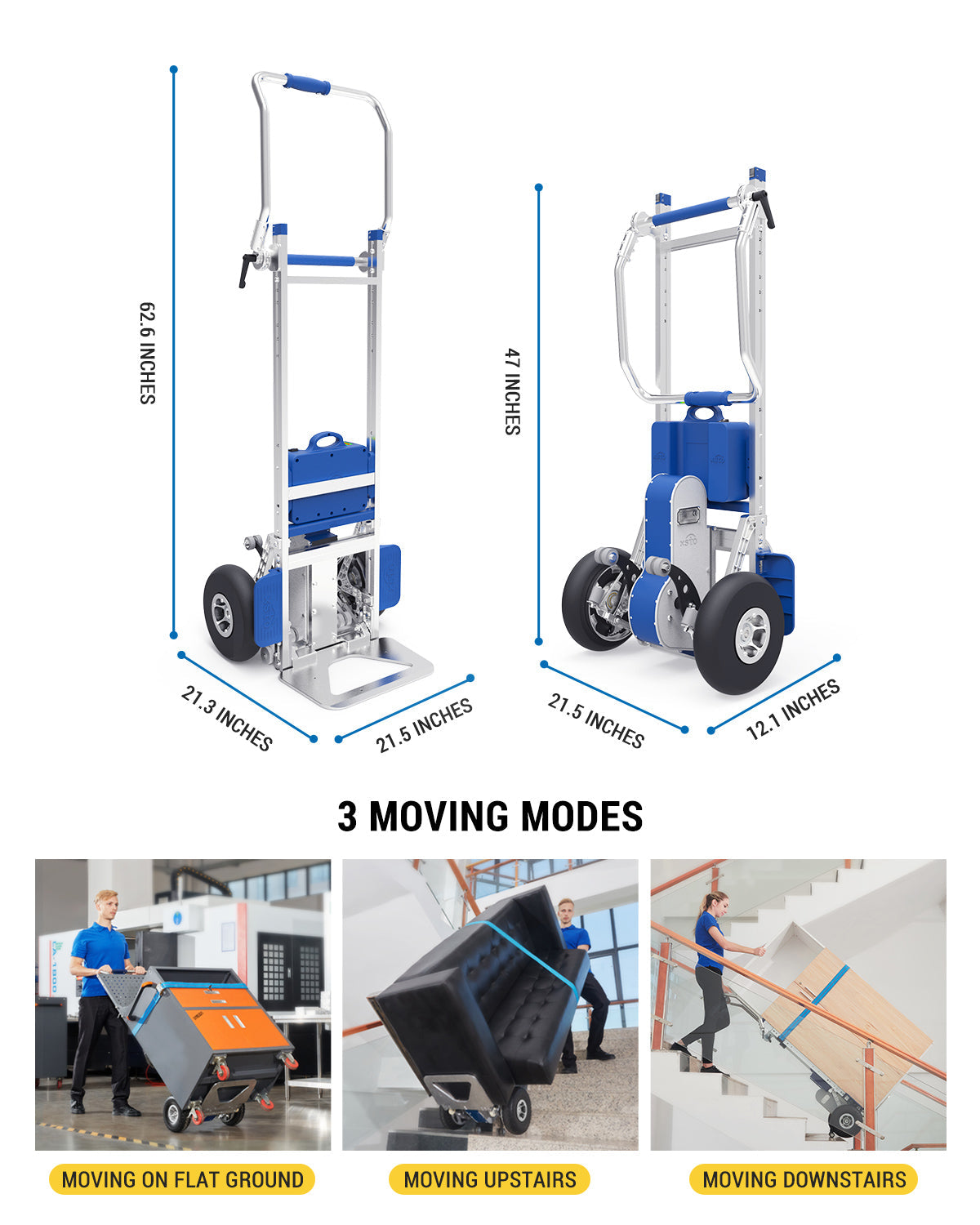 ZW7170GC 電動階段運搬車 170kg